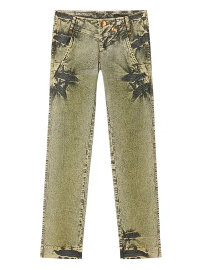 Miss Sixty X Knwls Tie-dye Jeans In Multi