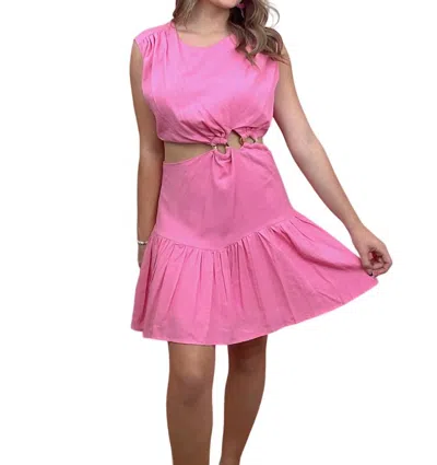 Miss Sparkling Bright And Lovely Dress In Pink