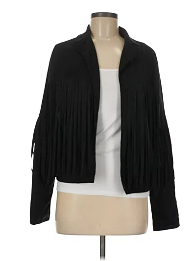 Pre-owned Miss Sparkling Cardigan Sweater In Black