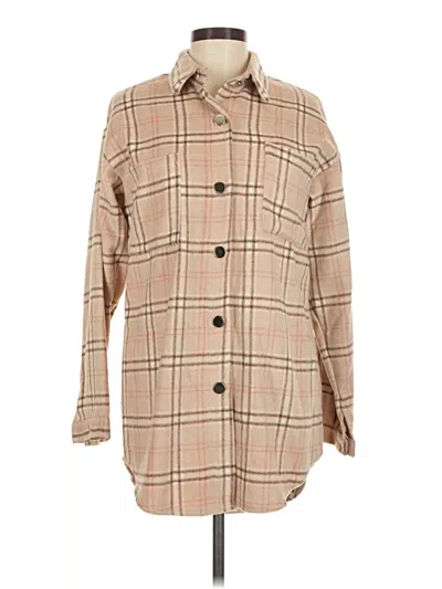 Pre-owned Miss Sparkling Coat In Tan