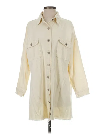 Pre-owned Miss Sparkling Trenchcoat In Ivory