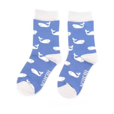 Miss Sparrow Kids Socks In Blue