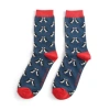 MISS SPARROW MEN'S MR HERON KISSING PUFFINS