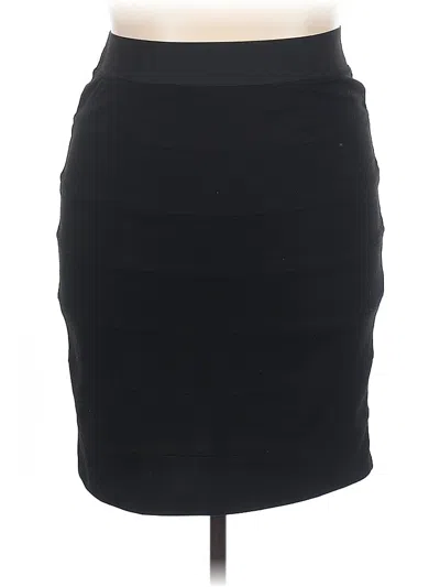 Pre-owned Miss Tina By Tina Knowles Casual Skirt In Black