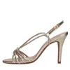 Miss Unique Sandals Golden In Oro Metallici E Grigi