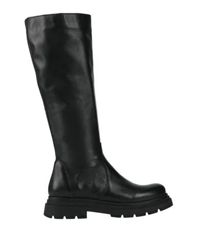 Miss Unique Woman Boot Black Size 8 Leather