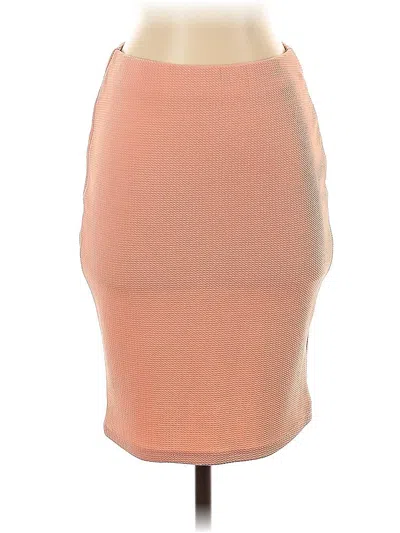 Pre-owned Miss Valley Casual Skirt In Orange