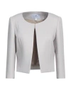 Missetern Woman Blazer Light Grey Size 8 Pes - Polyethersulfone In Grey