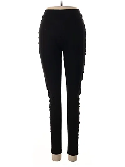 Pre-owned Missguided Active Pants In Black