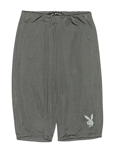 Pre-owned Missguided Athletic Shorts In Gray