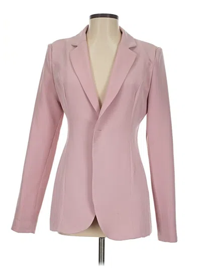 Pre-owned Missguided Blazer Jacket In Pink