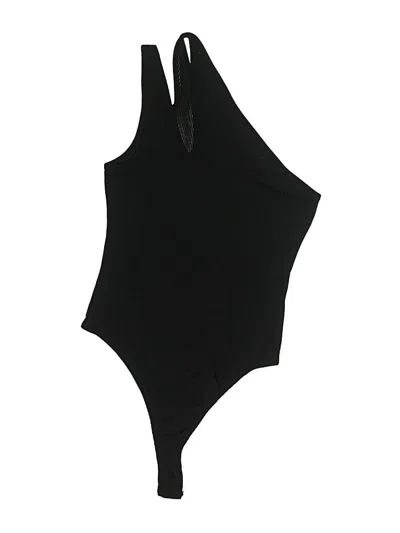 Pre-owned Missguided Bodysuit In Black