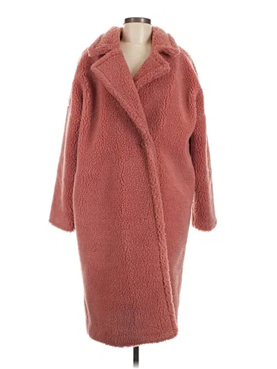 Pre-owned Missguided Cardigan Sweater In Pink