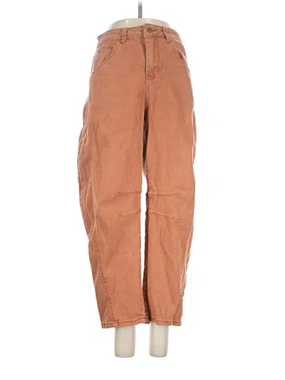 Pre-owned Missguided Cargo Pants In Brown