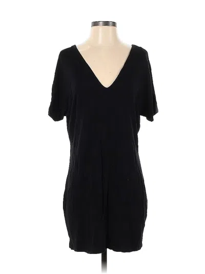 Pre-owned Missguided Casual Dress In Black