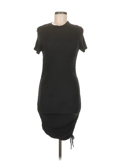 Pre-owned Missguided Casual Dress In Black