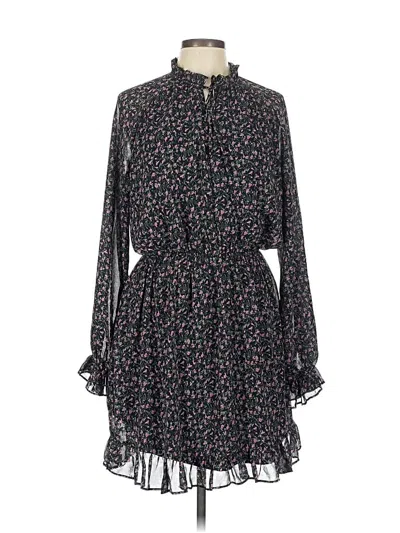 Pre-owned Missguided Casual Dress In Black