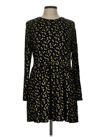 Pre-owned Missguided Casual Dress In Black