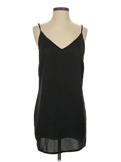 Pre-owned Missguided Casual Dress In Black