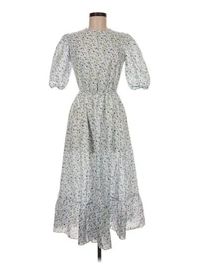 Pre-owned Missguided Casual Dress In Blue