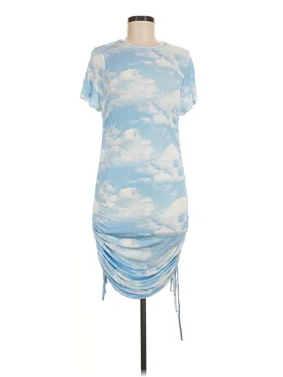 Missguided Casual Dress In Blue