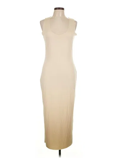 Pre-owned Missguided Casual Dress In Brown