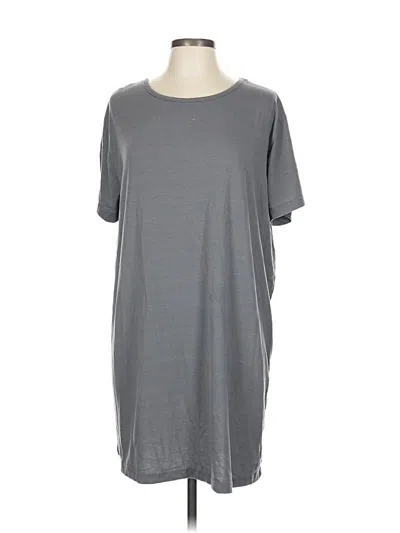 Pre-owned Missguided Casual Dress In Gray