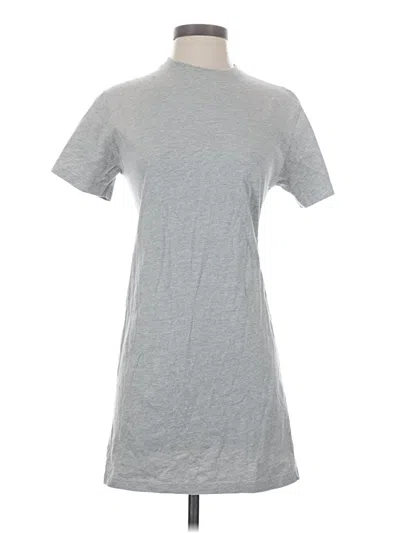 Pre-owned Missguided Casual Dress In Gray