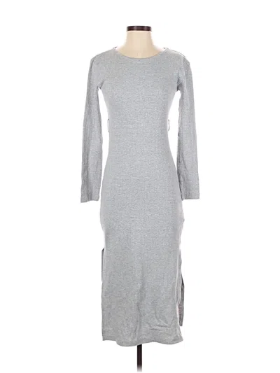 Pre-owned Missguided Casual Dress In Gray