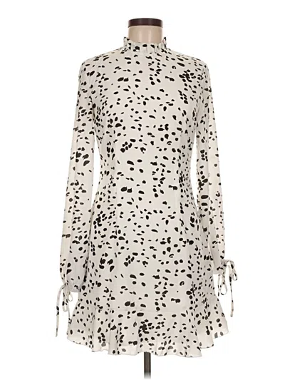 Pre-owned Missguided Casual Dress In Ivory