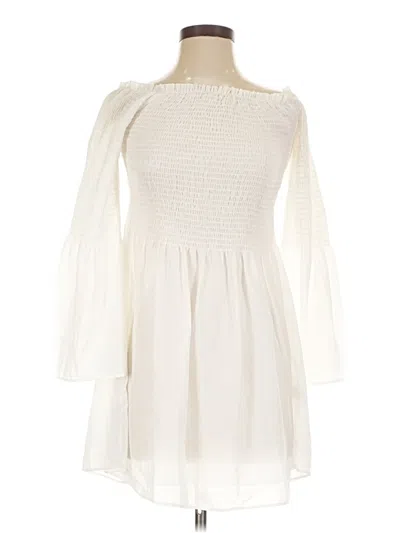 Pre-owned Missguided Casual Dress In Ivory