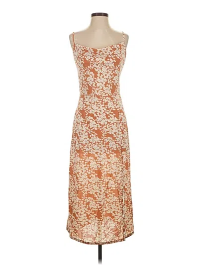 Pre-owned Missguided Casual Dress In Orange