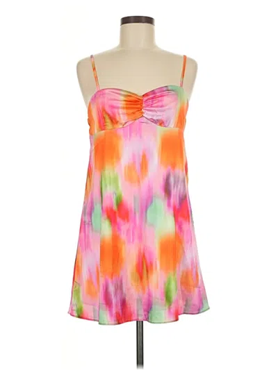Pre-owned Missguided Casual Dress In Orange