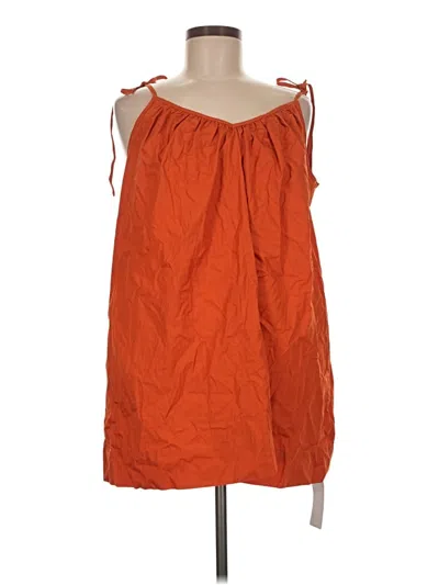 Missguided Casual Dress In Orange