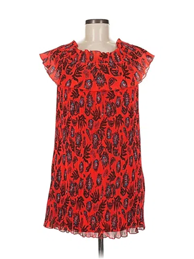Pre-owned Missguided Casual Dress In Red
