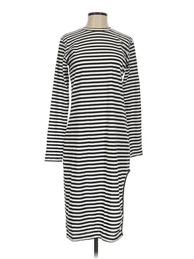 Missguided Casual Dress In Silver