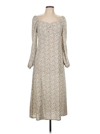 Pre-owned Missguided Casual Dress In White