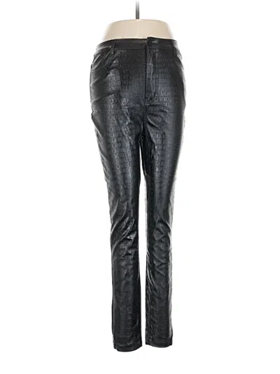 Pre-owned Missguided Casual Pants In Black
