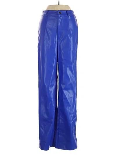 Pre-owned Missguided Casual Pants In Blue