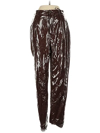 Pre-owned Missguided Casual Pants In Brown