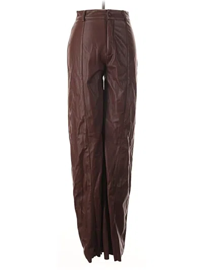 Missguided Casual Pants In Brown