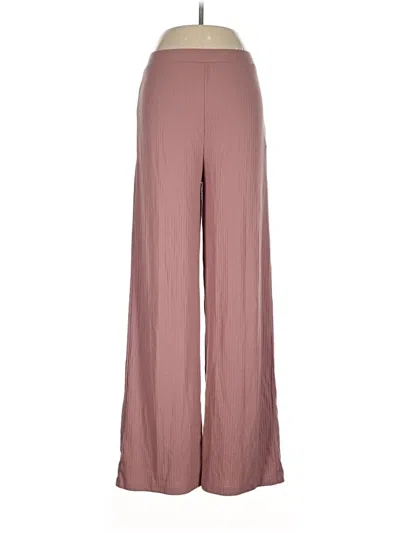Pre-owned Missguided Casual Pants In Pink