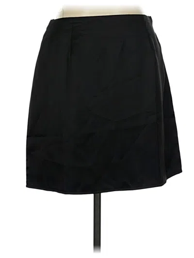 Pre-owned Missguided Casual Skirt In Black
