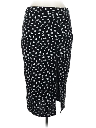 Pre-owned Missguided Casual Skirt In Black
