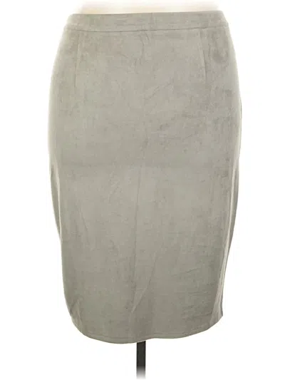 Pre-owned Missguided Casual Skirt In Gray