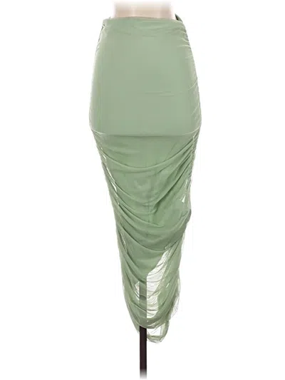Pre-owned Missguided Casual Skirt In Green