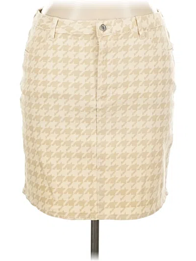 Missguided Casual Skirt In Ivory