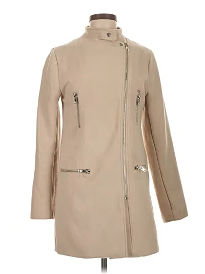 Pre-owned Missguided Coat In Brown