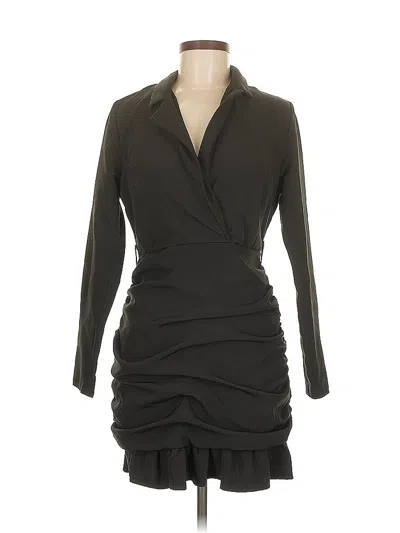 Pre-owned Missguided Cocktail Dress In Black