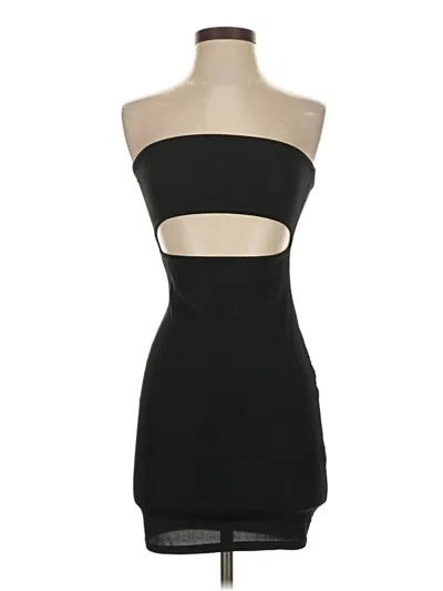 Pre-owned Missguided Cocktail Dress In Black